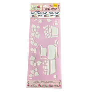 90s Vintage- Stencil Magic By Delta- Berries N Cream No. 95 163 0012 NWT